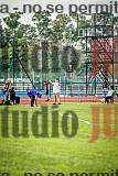 Fotos del lanzamiento de jabalina de mujeres y varones - U14