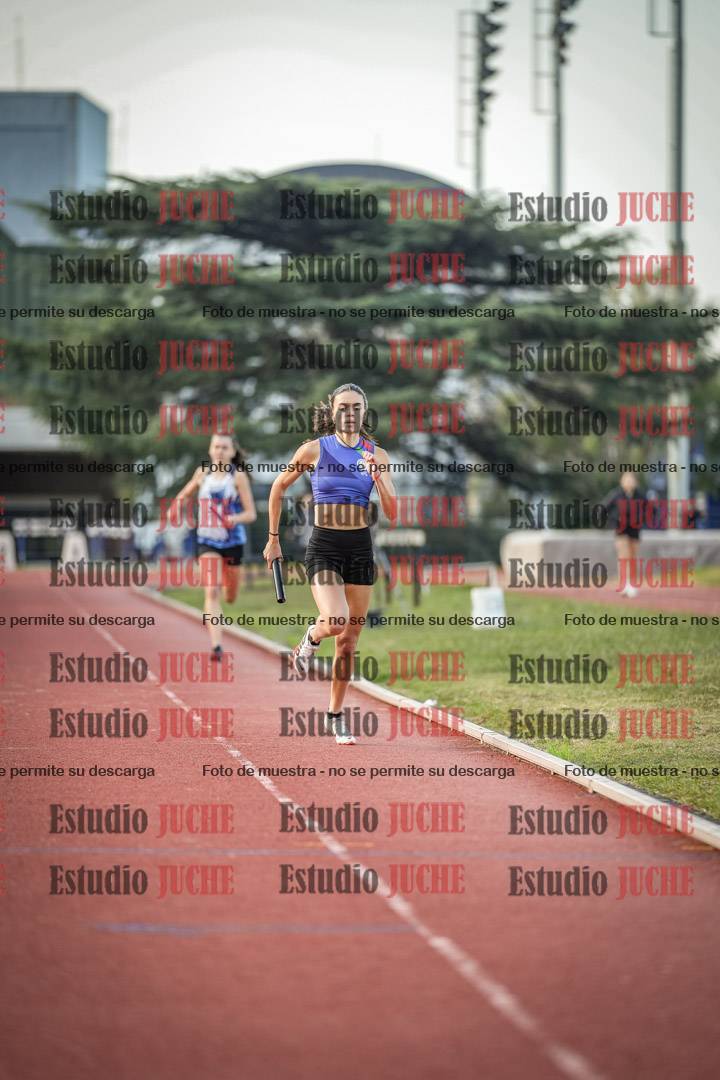 Fotos de las postas 4x400 m llanos de mujeres