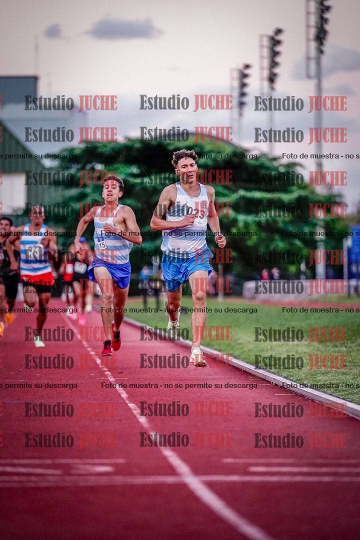 Fotos de los 1500 m llanos de varones