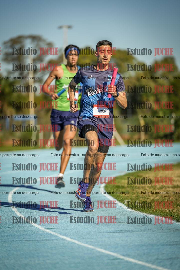 Fotos durante los relevos