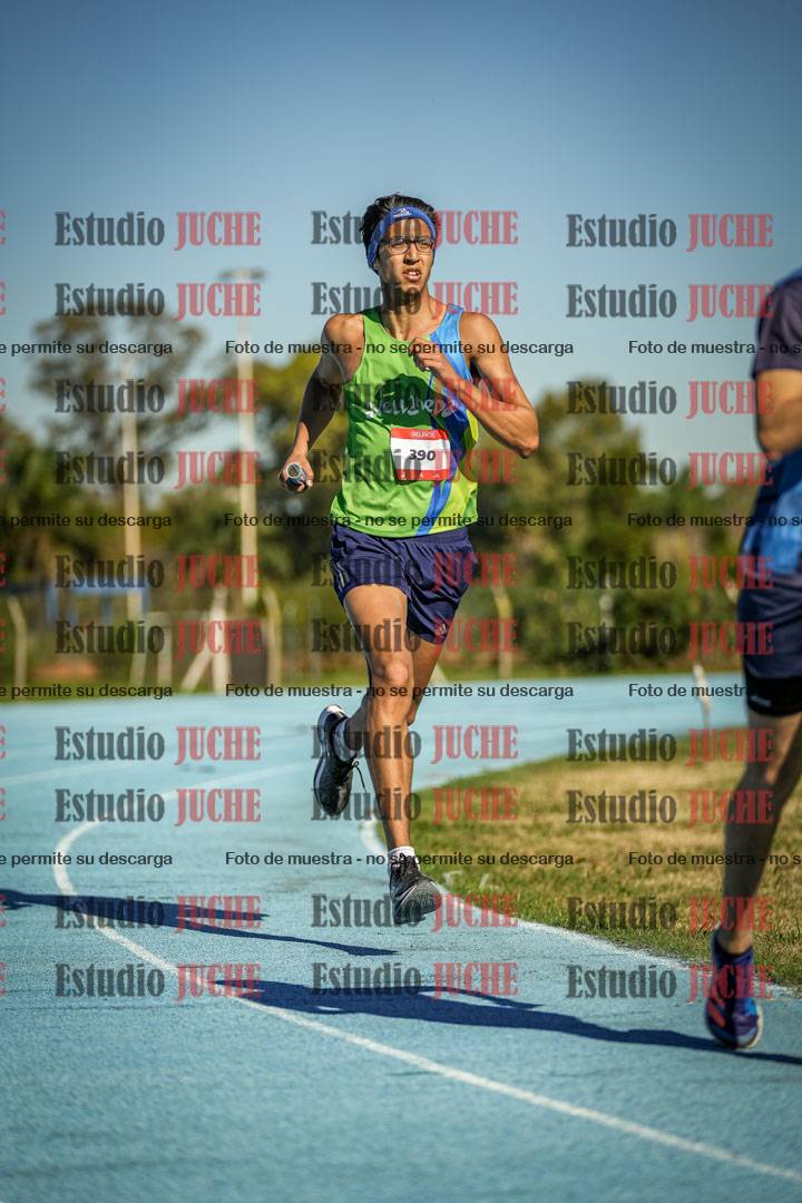 Fotos durante los relevos