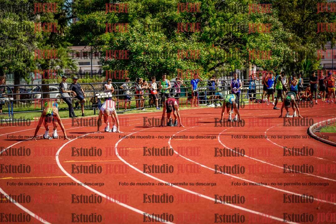 Fotos de los 200 m llanos de varones