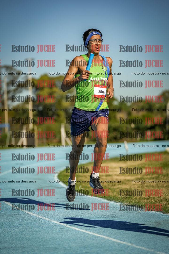 Fotos durante los relevos