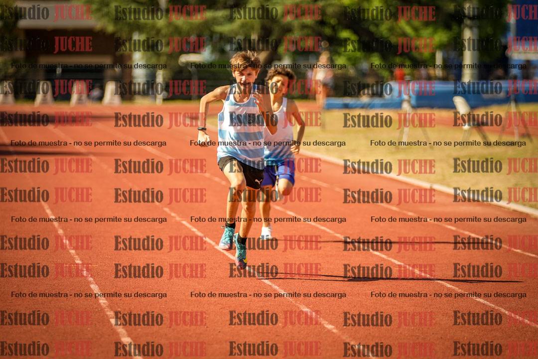 Fotos de los 400 m llanos de varones