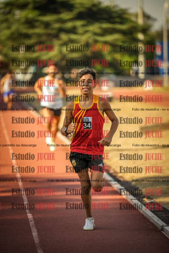 Fotos de los 800 m llanos de varones