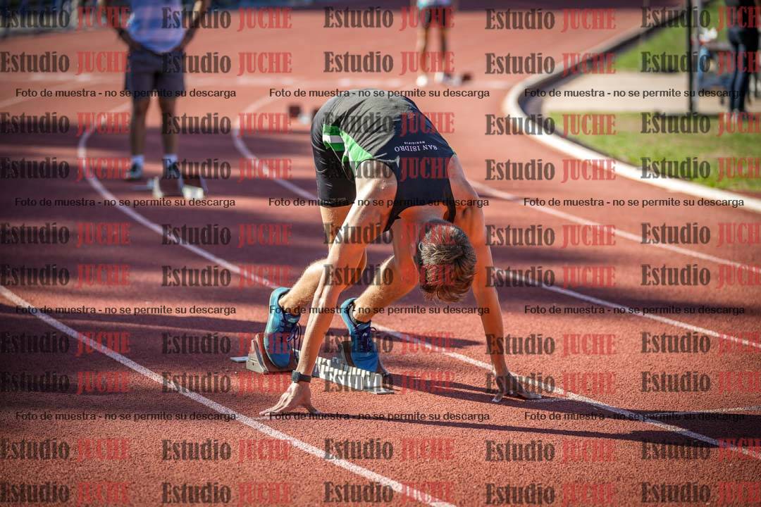 Fotos de los 400 m llanos de varones