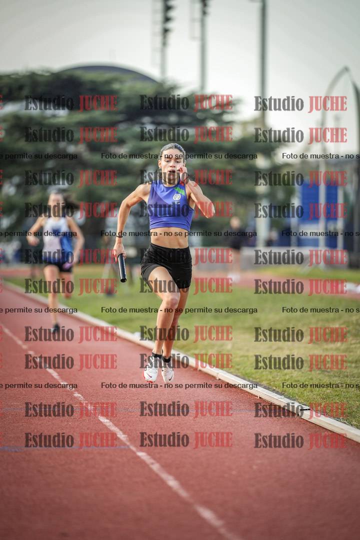 Fotos de las postas 4x400 m llanos de mujeres