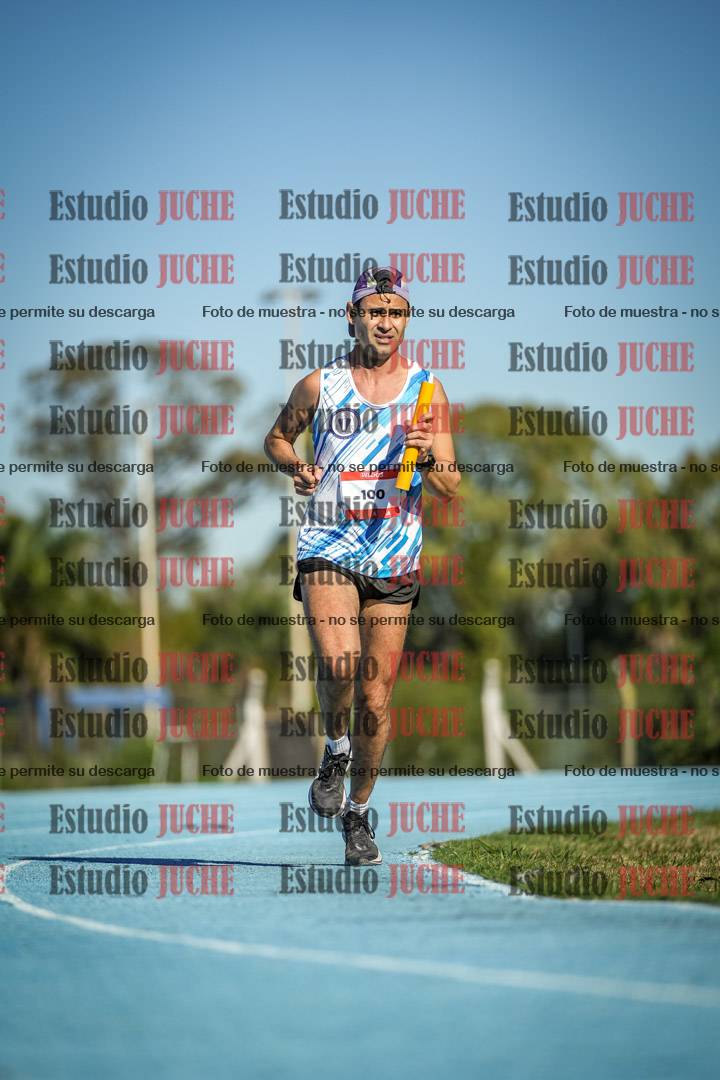 Fotos durante los relevos