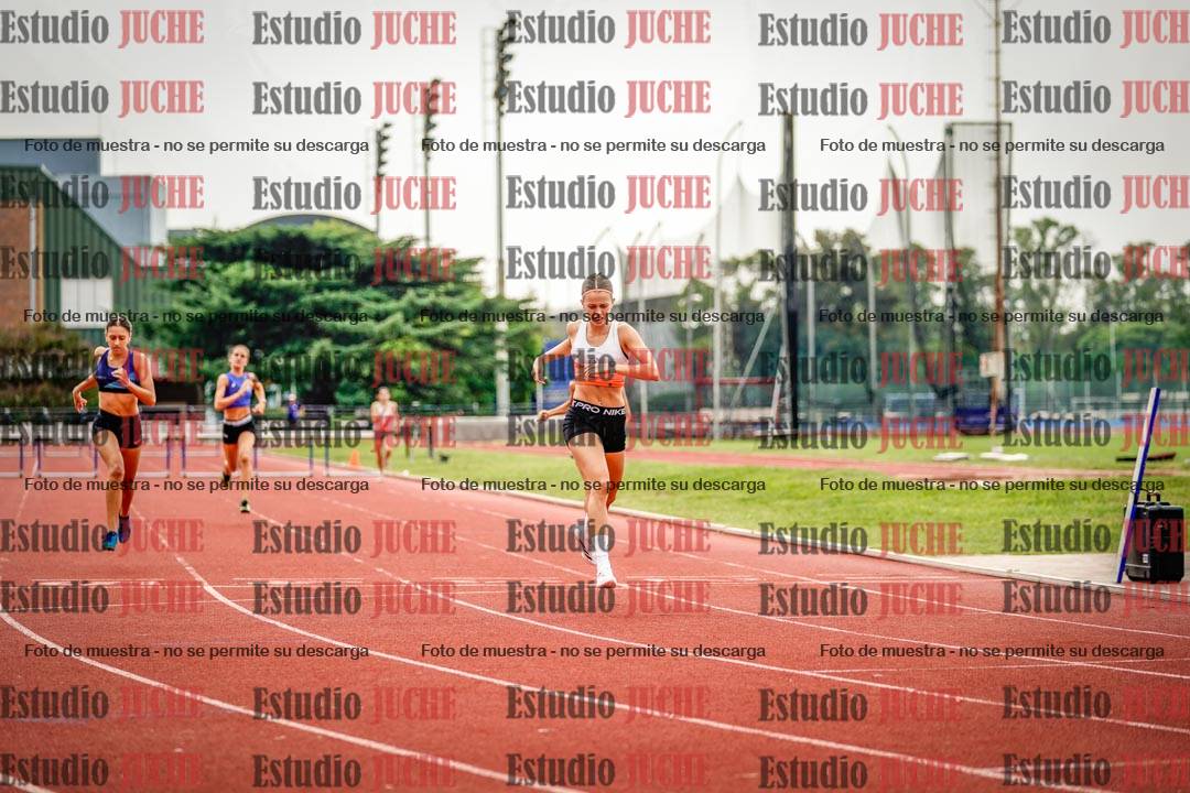Fotos de los 400 m con vallas de mujeres