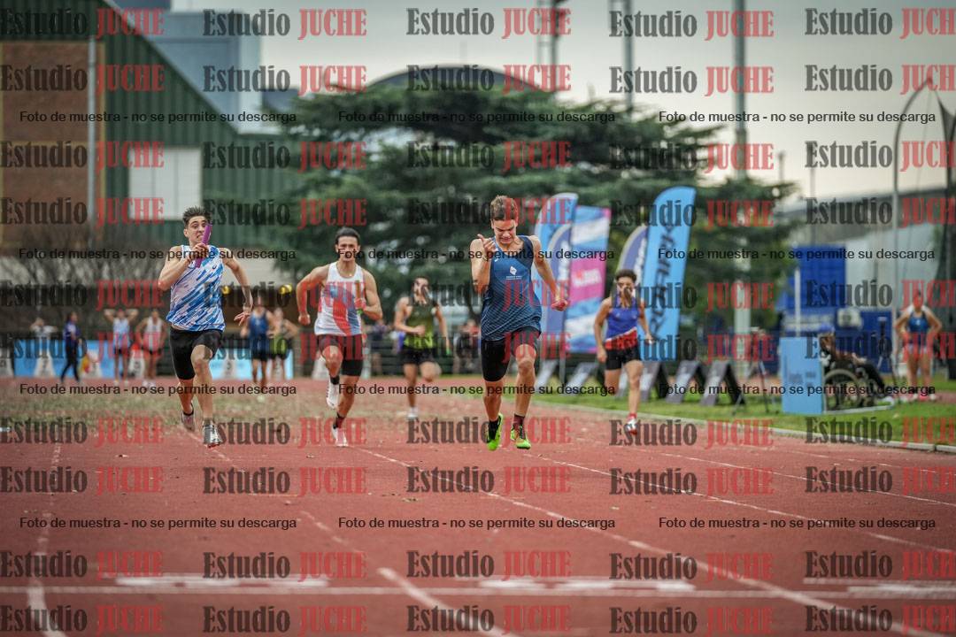 Fotos de las Postas 4x100 m de varones