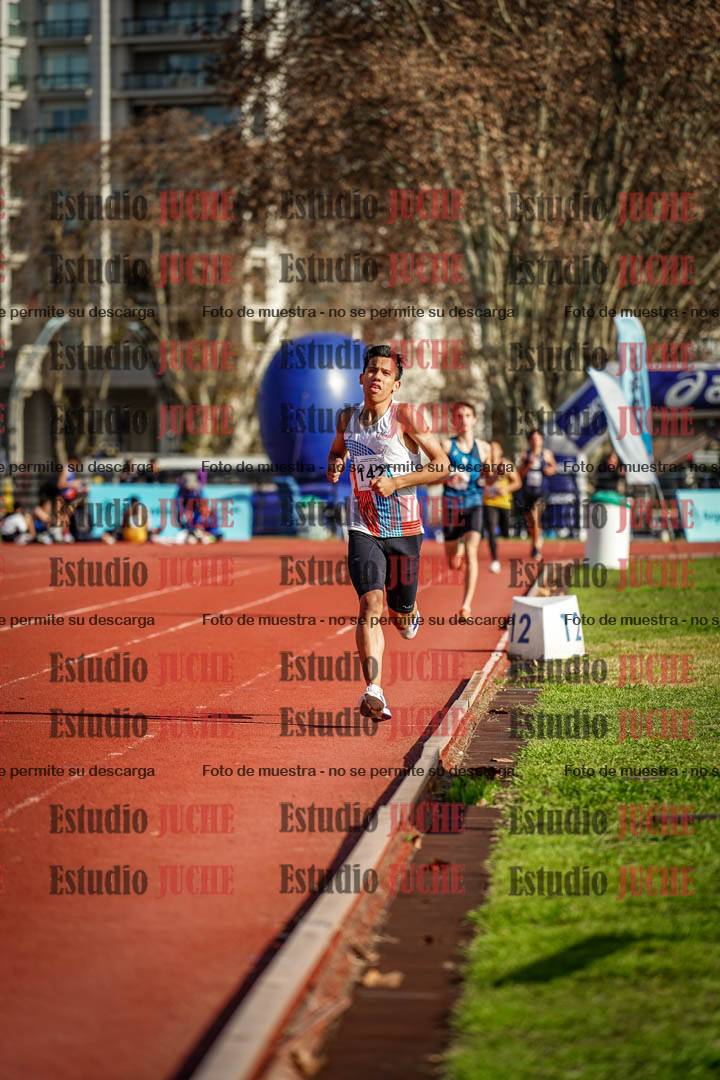 Fotos de los 1500 m de varones - decatlón 10