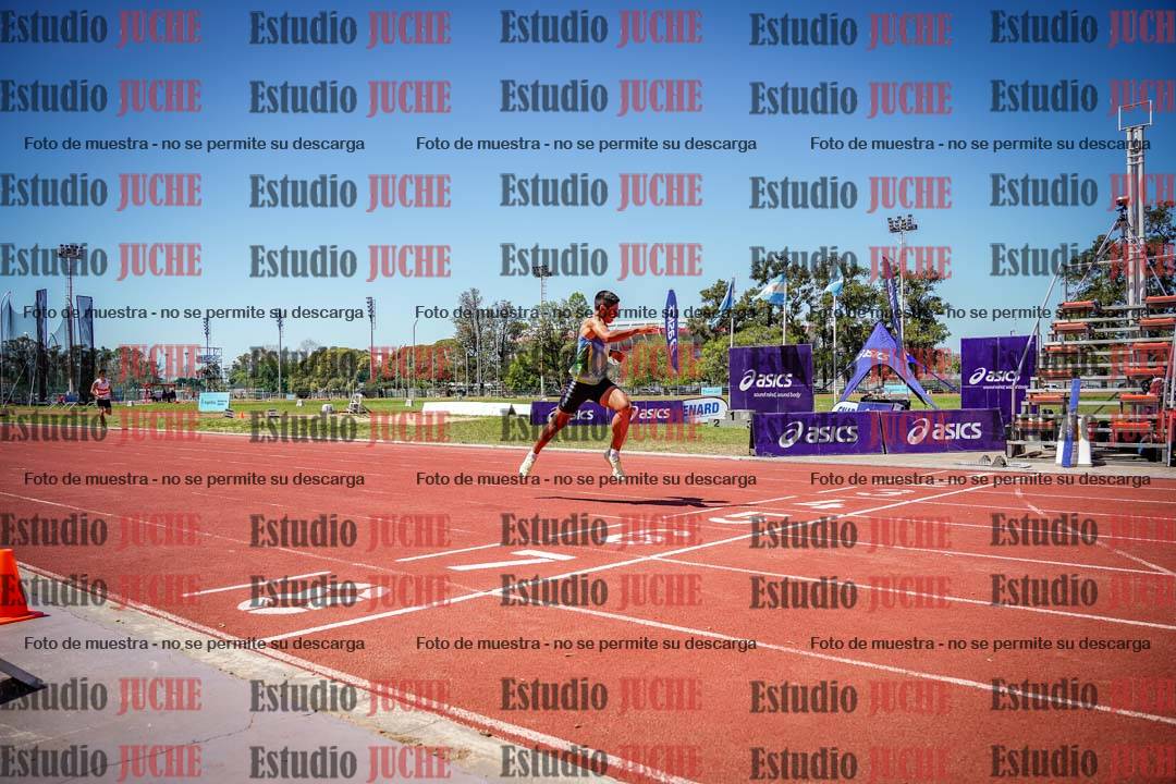 Fotos de los 400 m llanos de varones