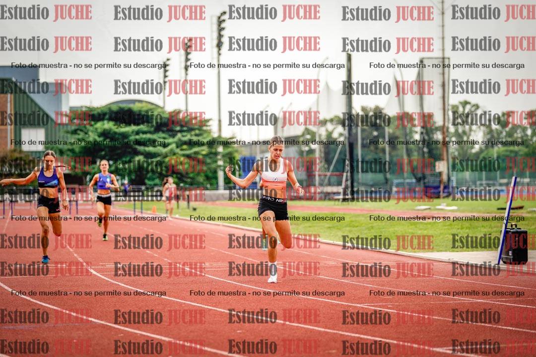Fotos de los 400 m con vallas de mujeres