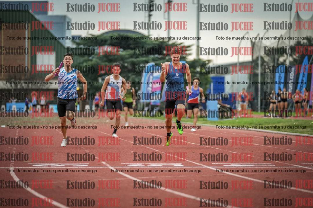 Fotos de las Postas 4x100 m de varones