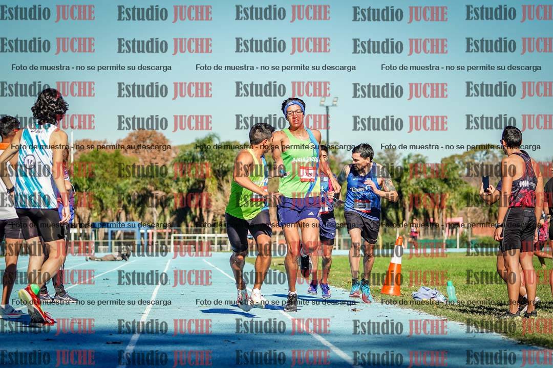 Fotos durante los relevos