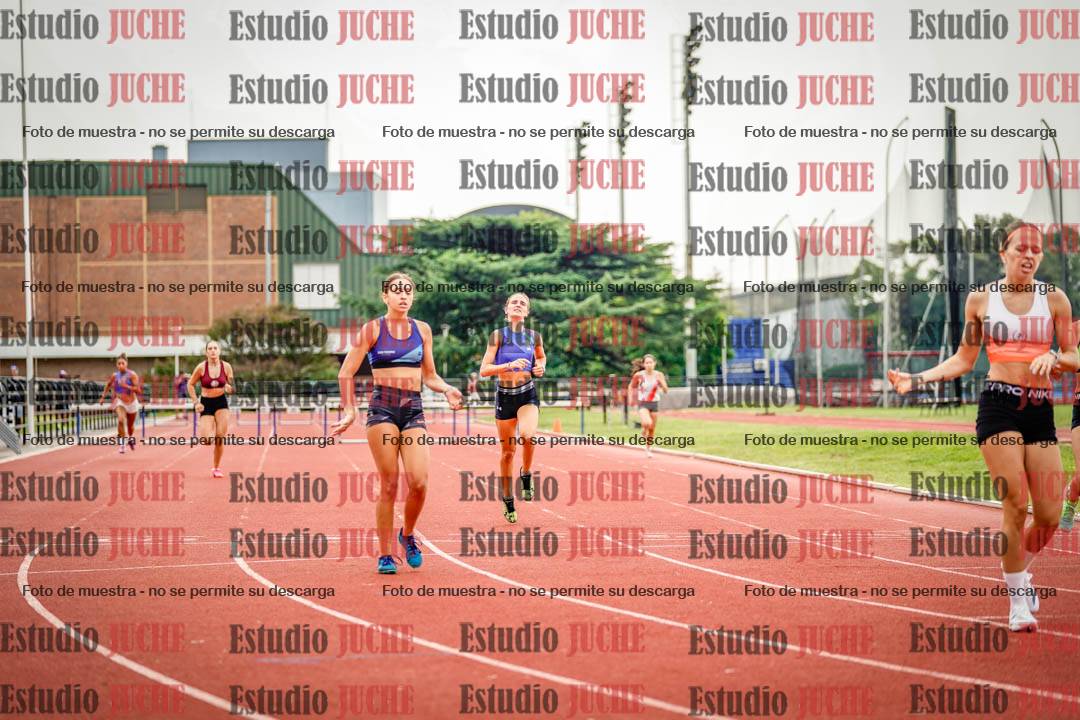 Fotos de los 400 m con vallas de mujeres