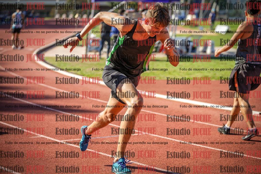 Fotos de los 400 m llanos de varones