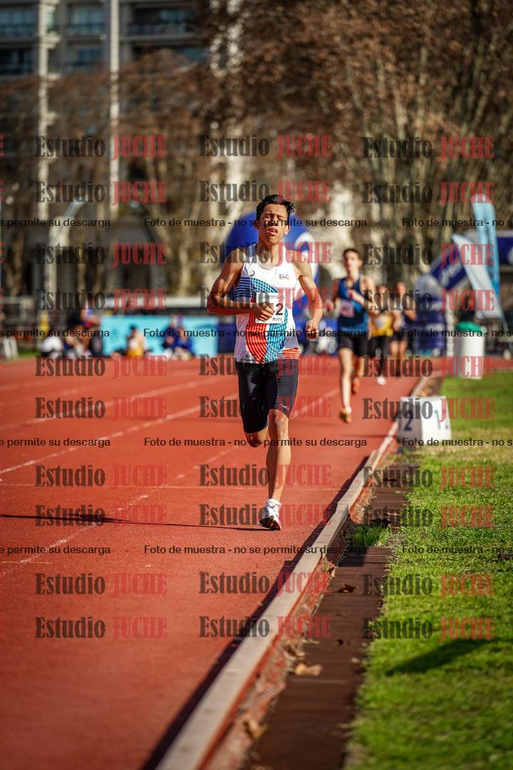 Fotos de los 1500 m de varones - decatlón 10