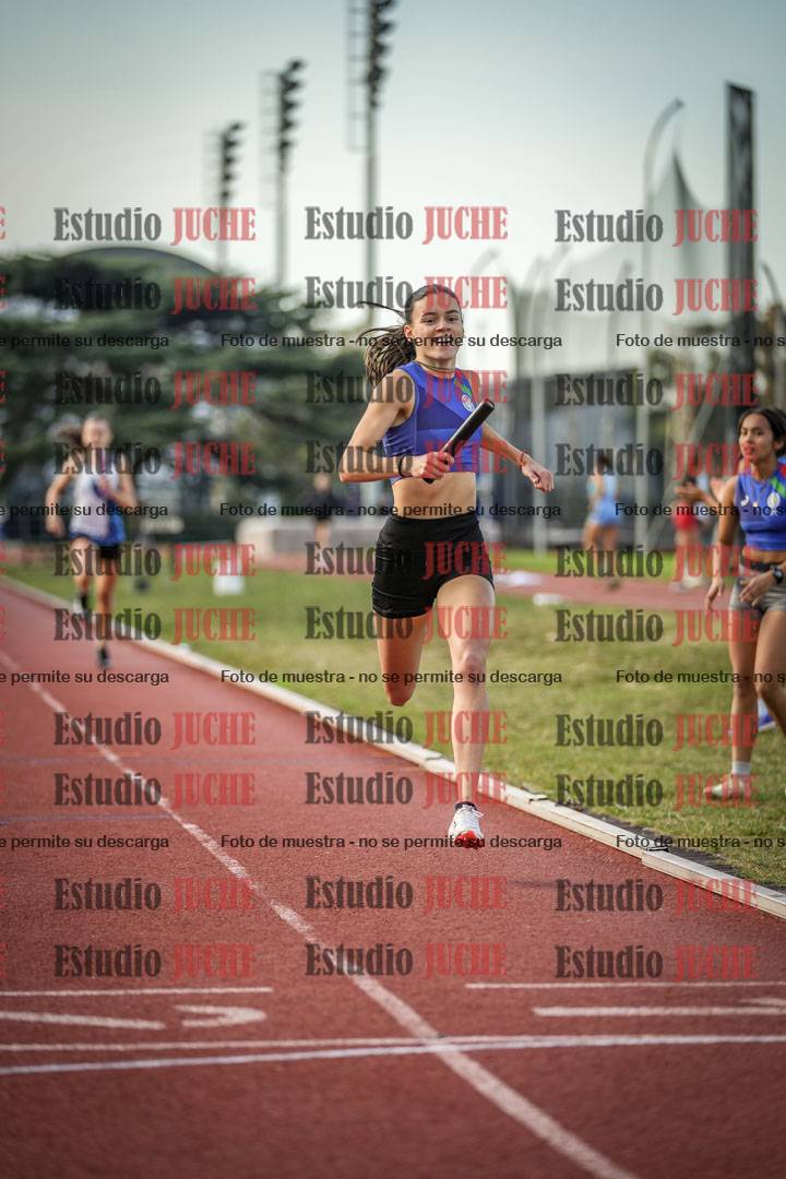 Fotos de las postas 4x400 m llanos de mujeres