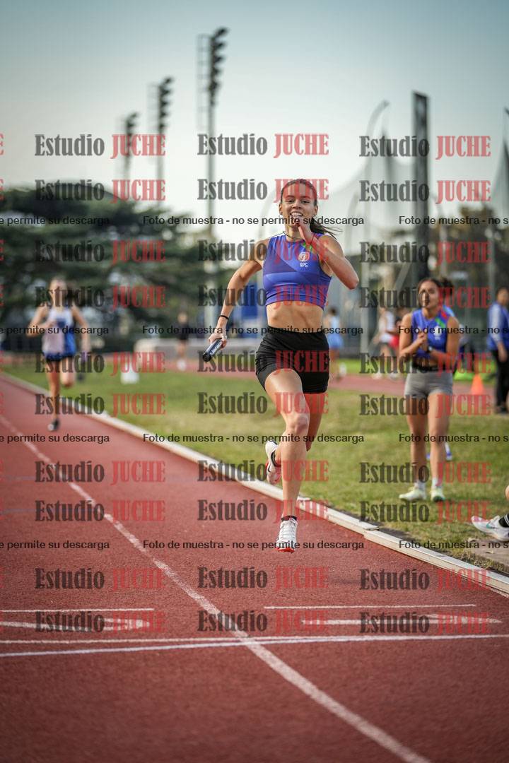 Fotos de las postas 4x400 m llanos de mujeres