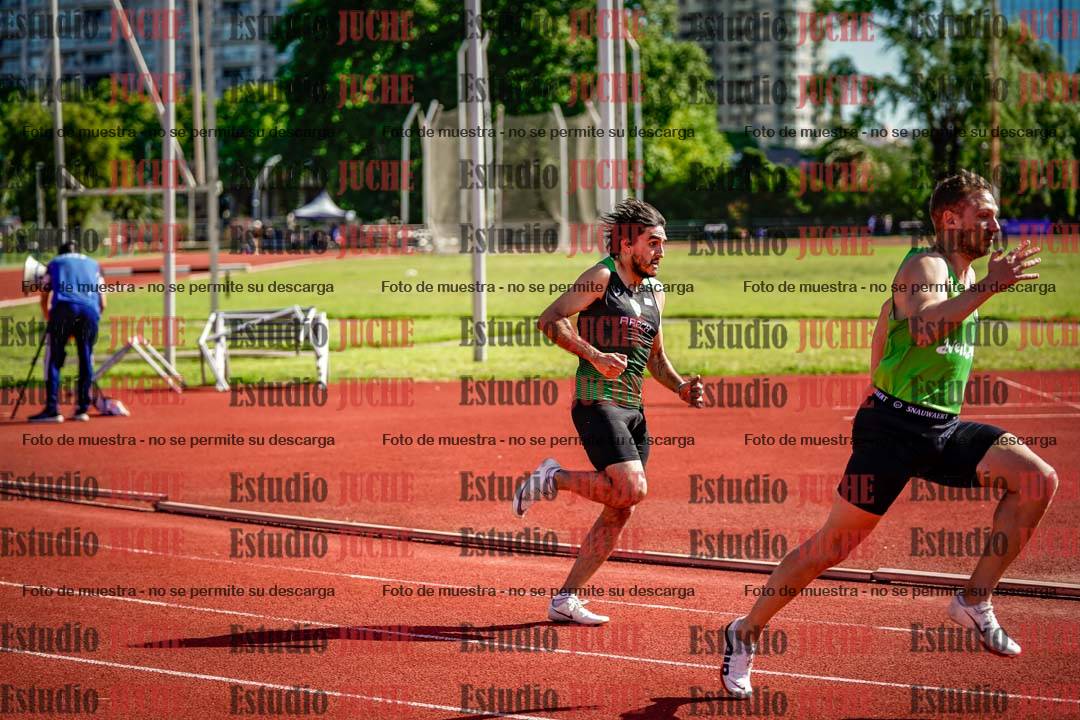 Fotos de los 200 m llanos de varones