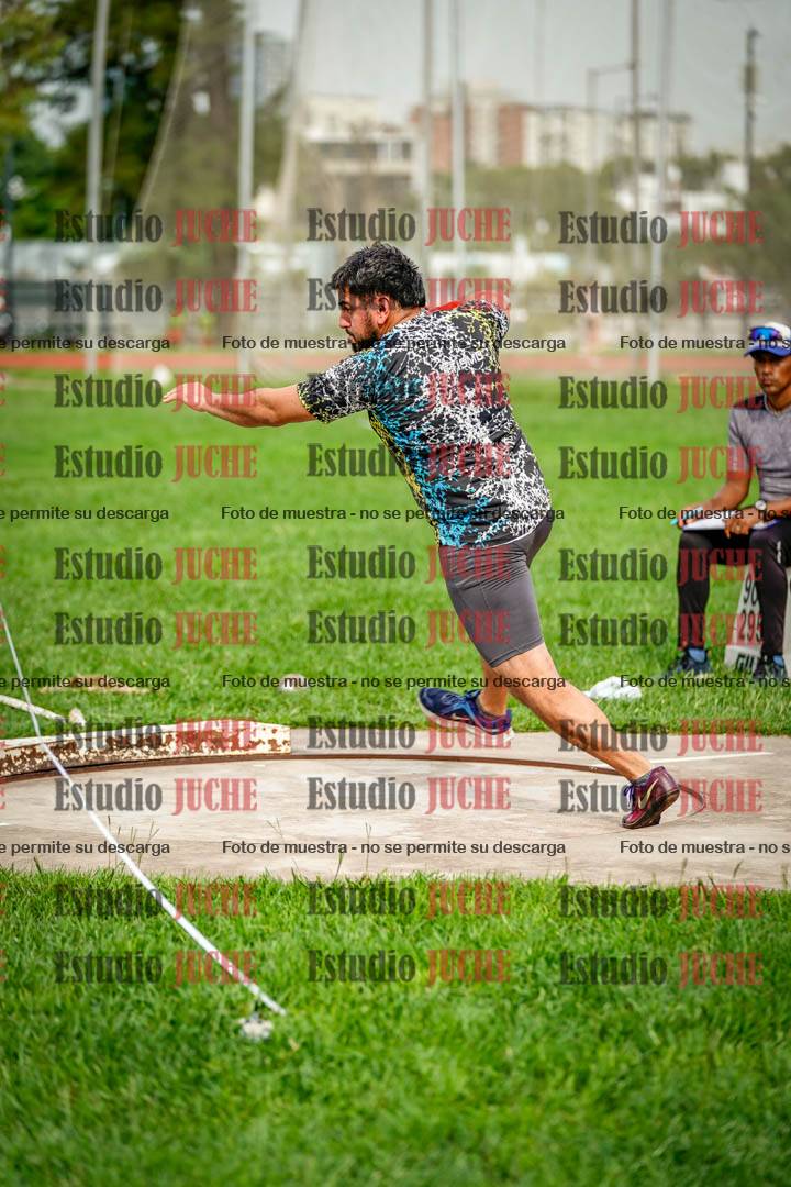 Fotos del lanzamiento de bala de varones