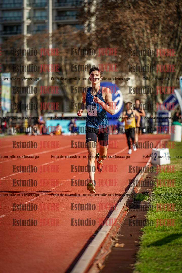 Fotos de los 1500 m de varones - decatlón 10