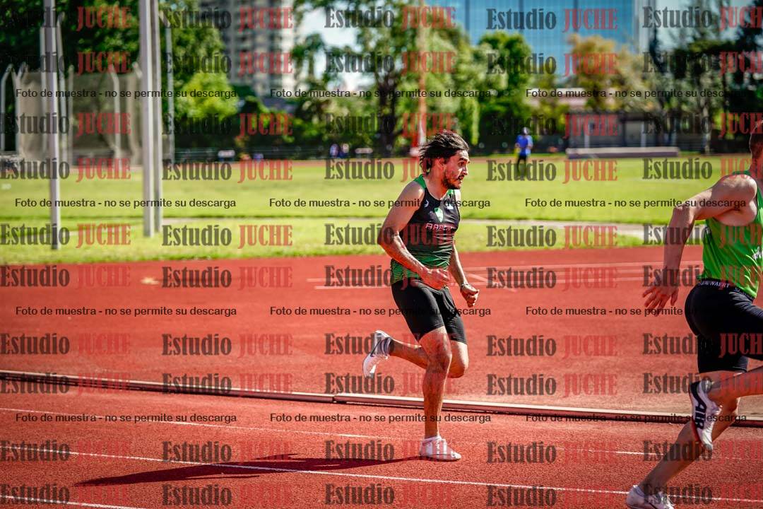 Fotos de los 200 m llanos de varones