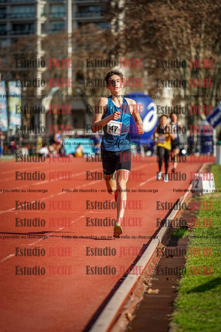 Fotos de los 1500 m de varones - decatlón 10