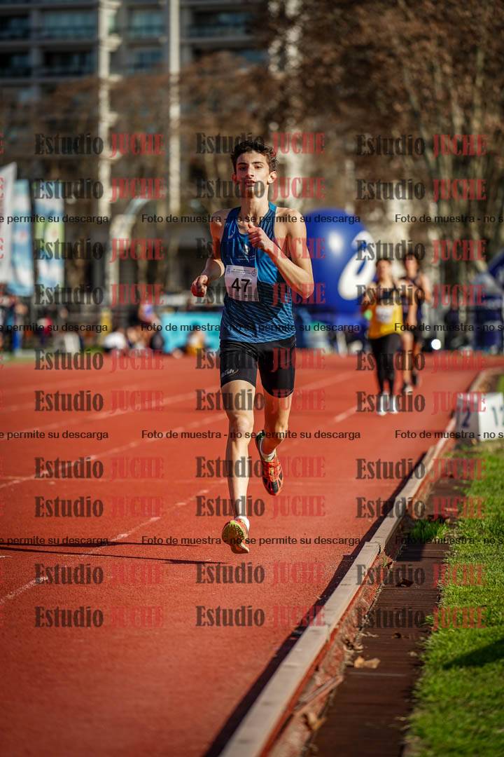 Fotos de los 1500 m de varones - decatlón 10