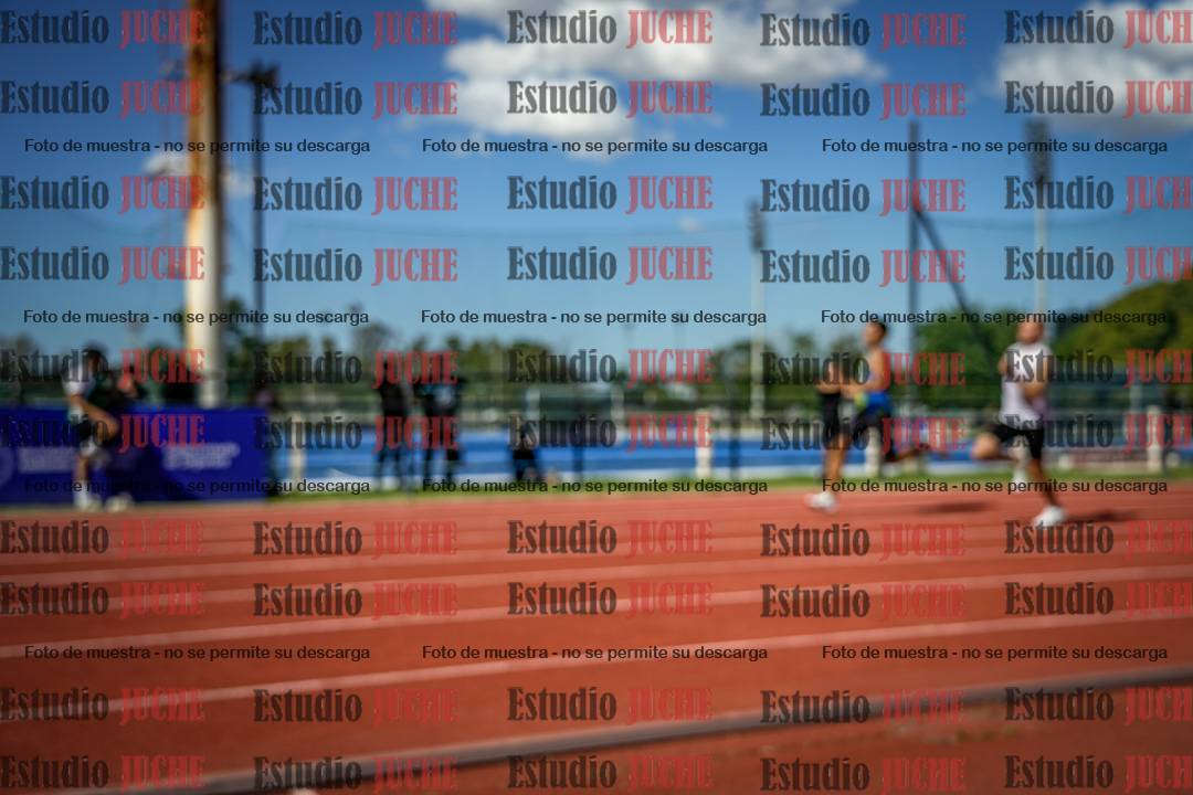 Fotos de los 200 m llanos de varones