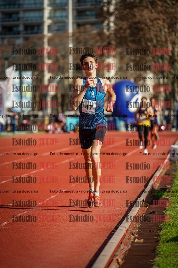 Fotos de los 1500 m de varones - decatlón 10