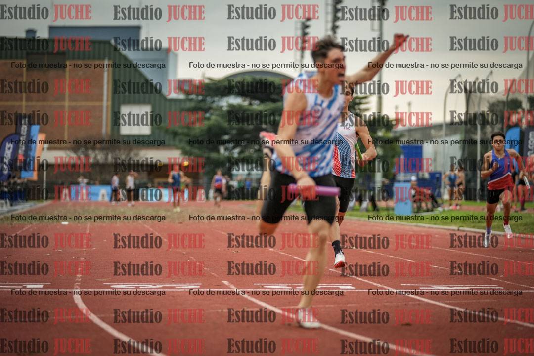 Fotos de las Postas 4x100 m de varones