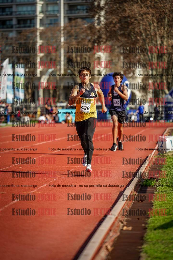 Fotos de los 1500 m de varones - decatlón 10
