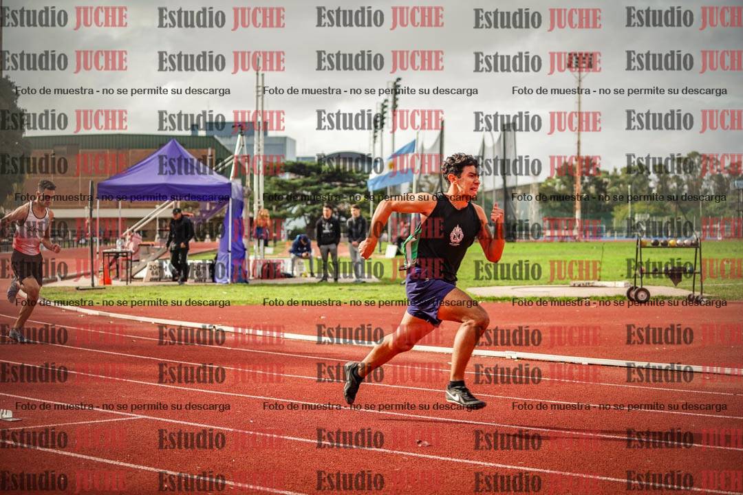 Fotos de los 400 m llanos de varones