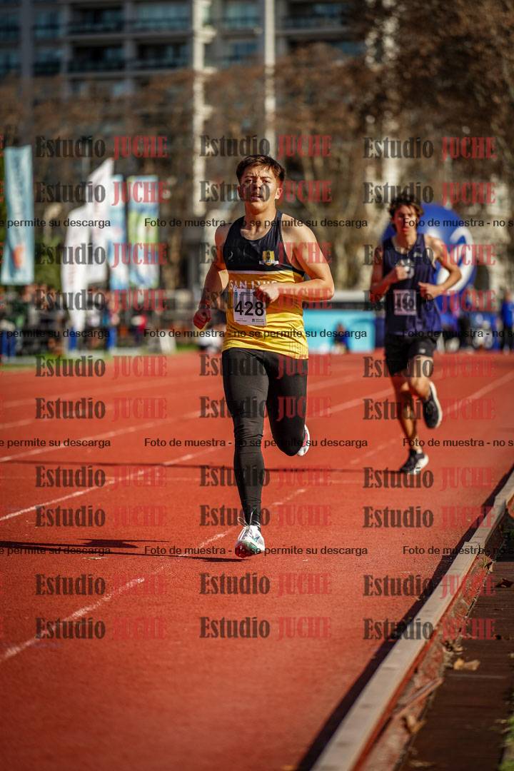Fotos de los 1500 m de varones - decatlón 10