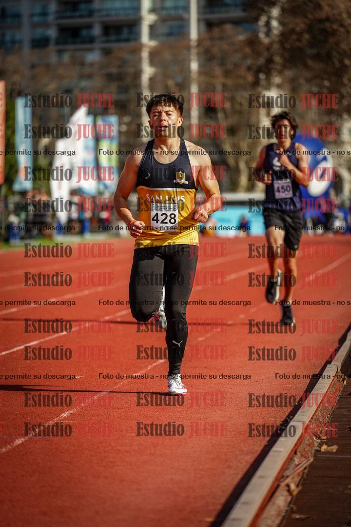 Fotos de los 1500 m de varones - decatlón 10