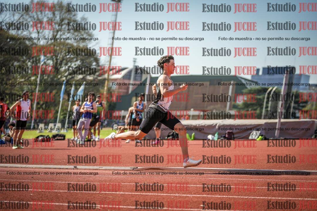 Fotos de los 400 m llanos de varones