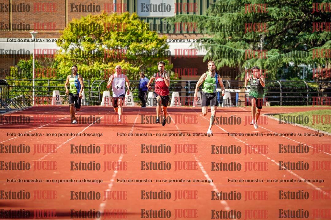 Fotos de los 200 m llanos de varones