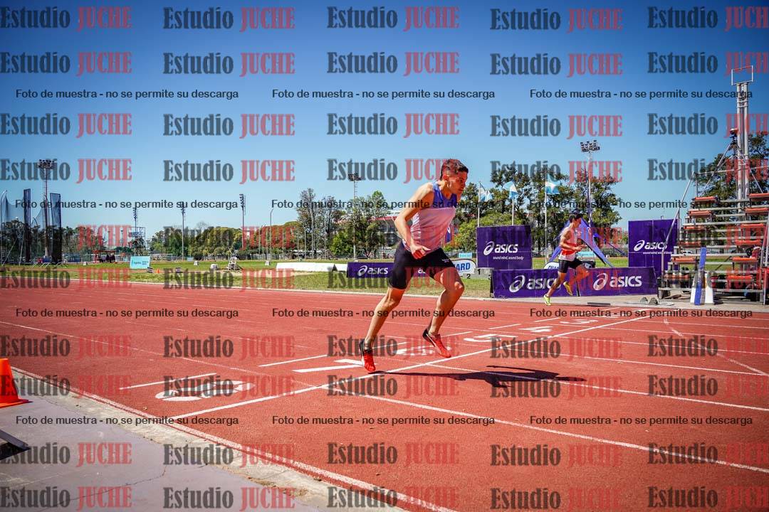 Fotos de los 400 m llanos de varones
