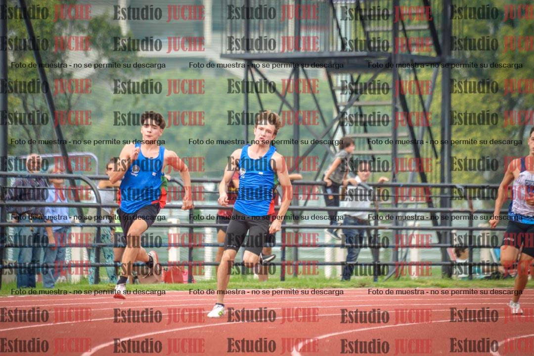 Fotos de los 200 m llanos de varones