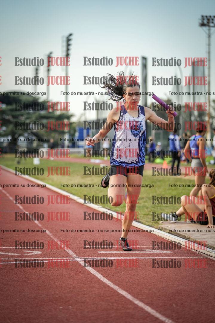 Fotos de las postas 4x400 m llanos de mujeres