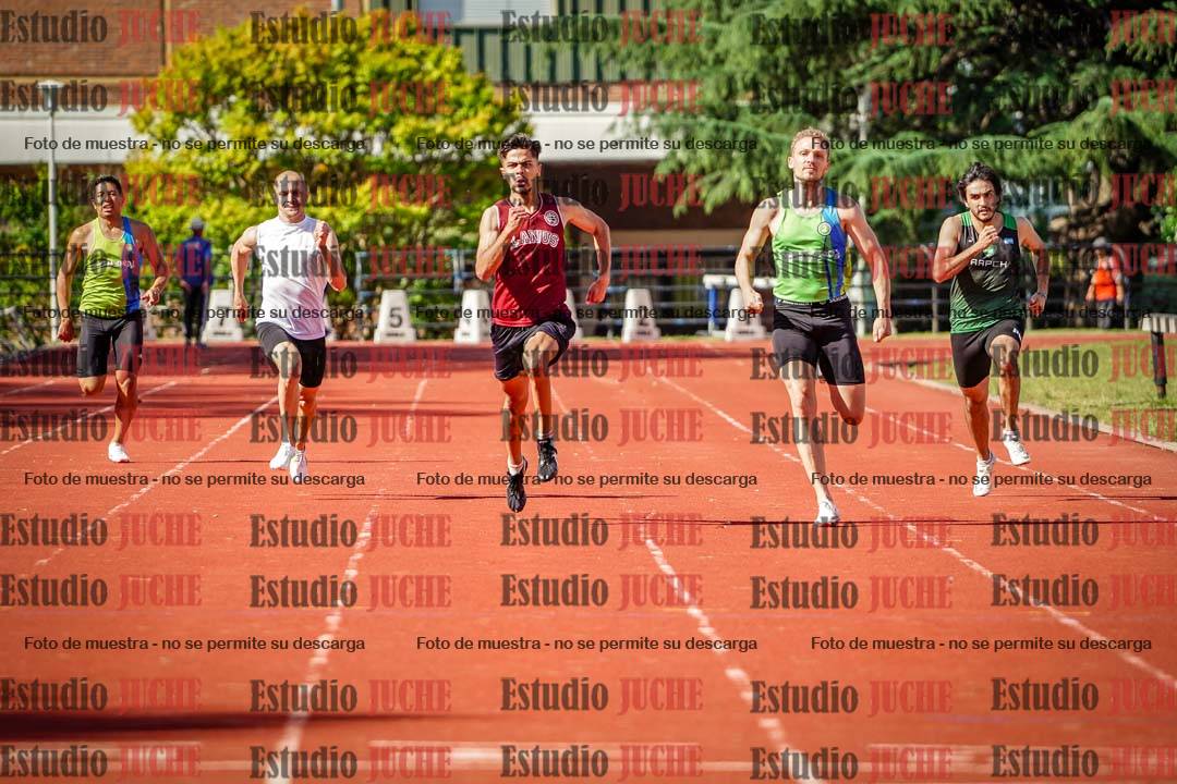 Fotos de los 200 m llanos de varones