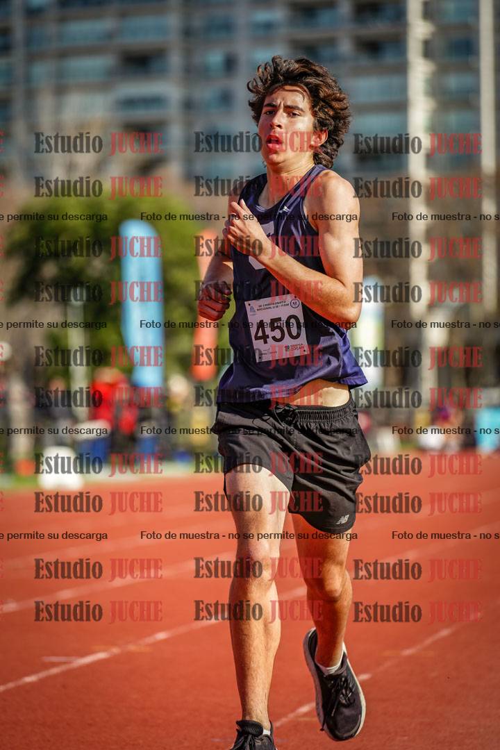 Fotos de los 1500 m de varones - decatlón 10