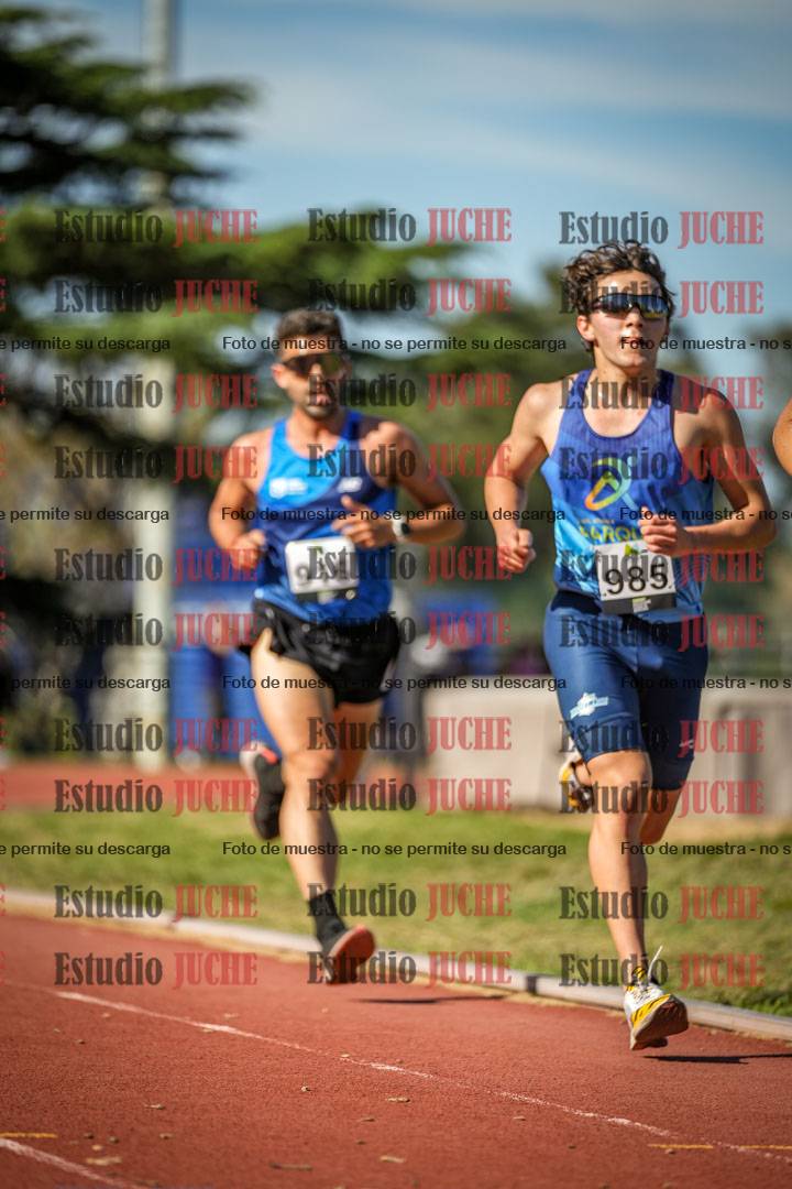 Fotos de los 5000 m llanos de varones