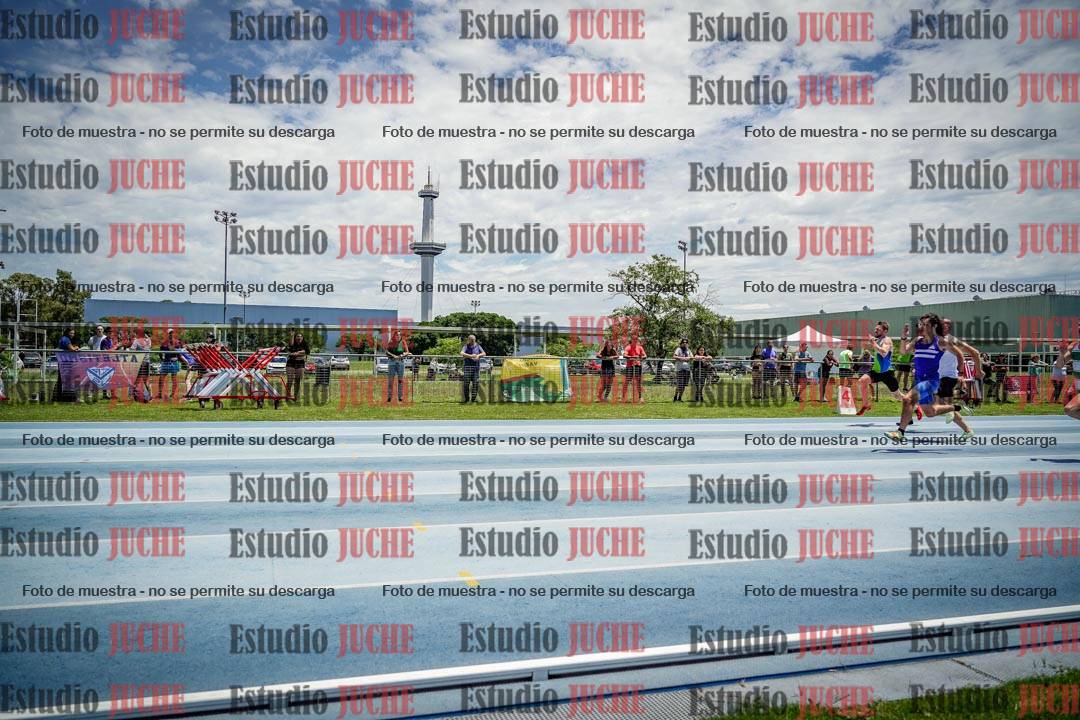 Fotos de los 100 m llanos de varones