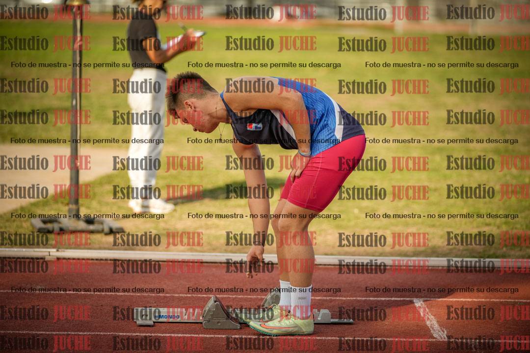 Fotos de los 400 m llanos de varones