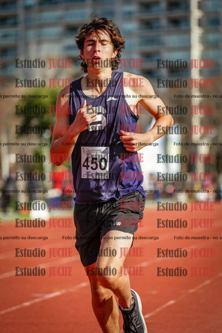 Fotos de los 1500 m de varones - decatlón 10