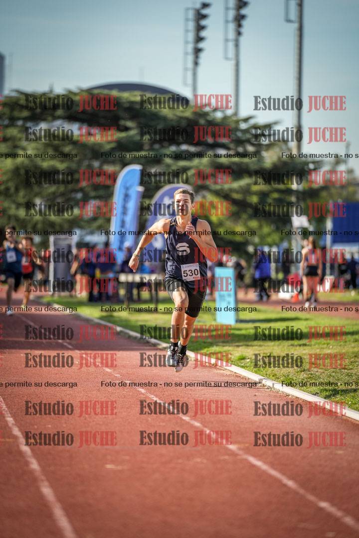 Fotos de los 1500 m de varones - decatlón 10
