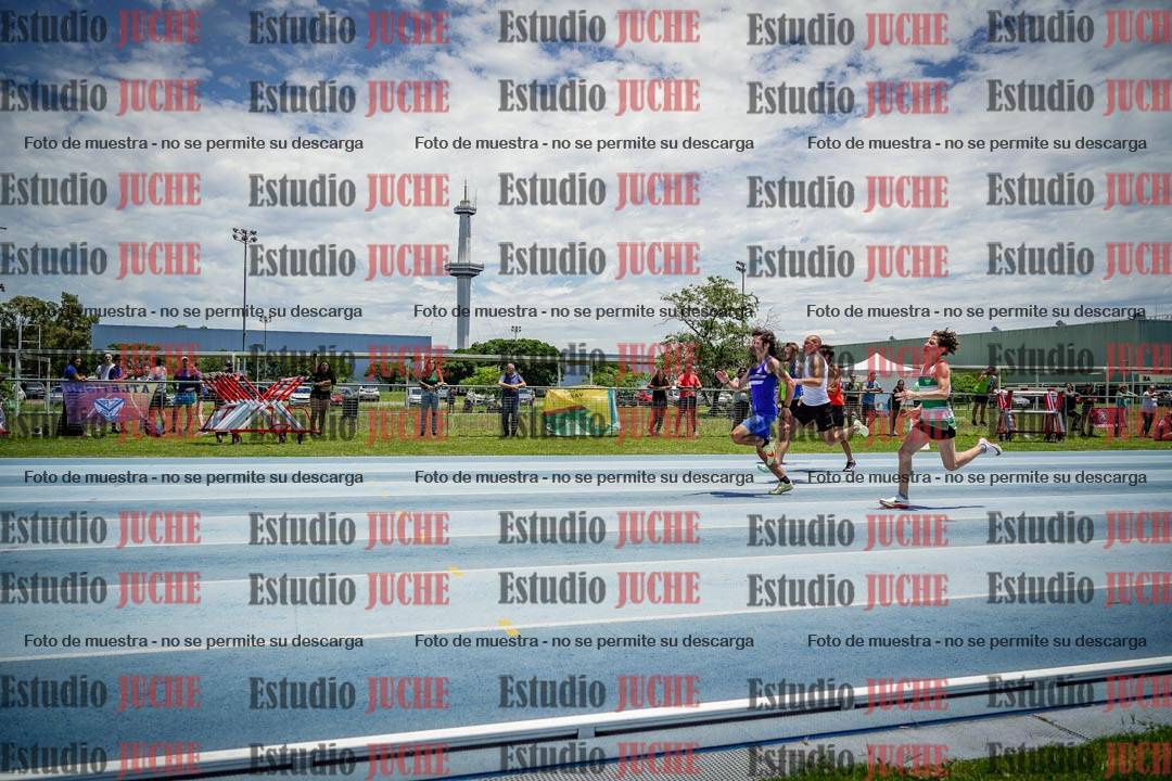 Fotos de los 100 m llanos de varones